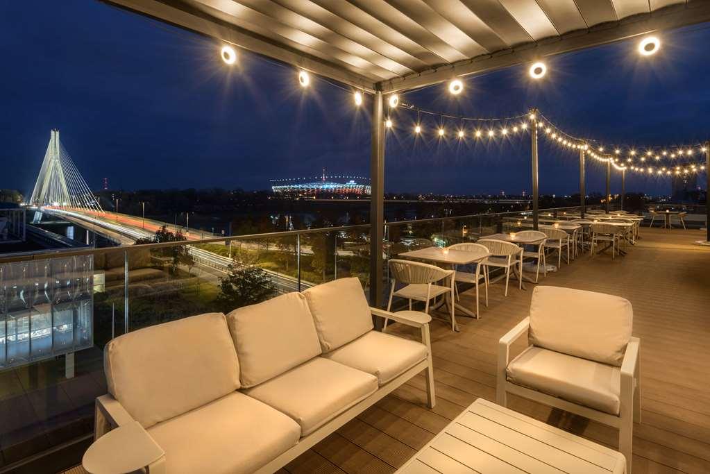 Barcelo Warsaw Powisle Hotell Restaurant bilde